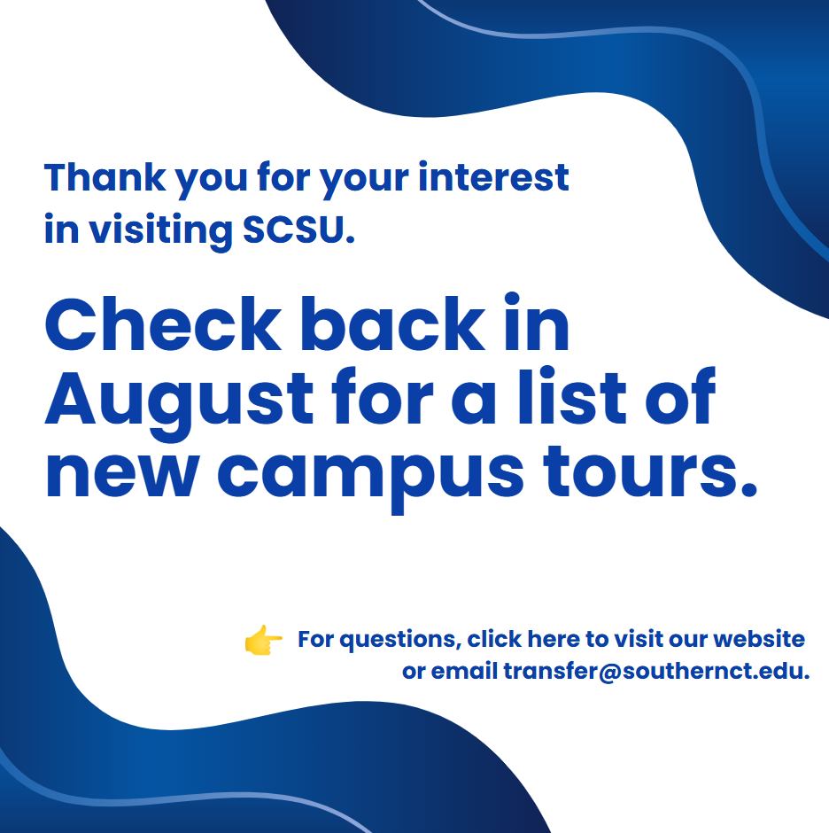 Check Back in August for New Campus Tours