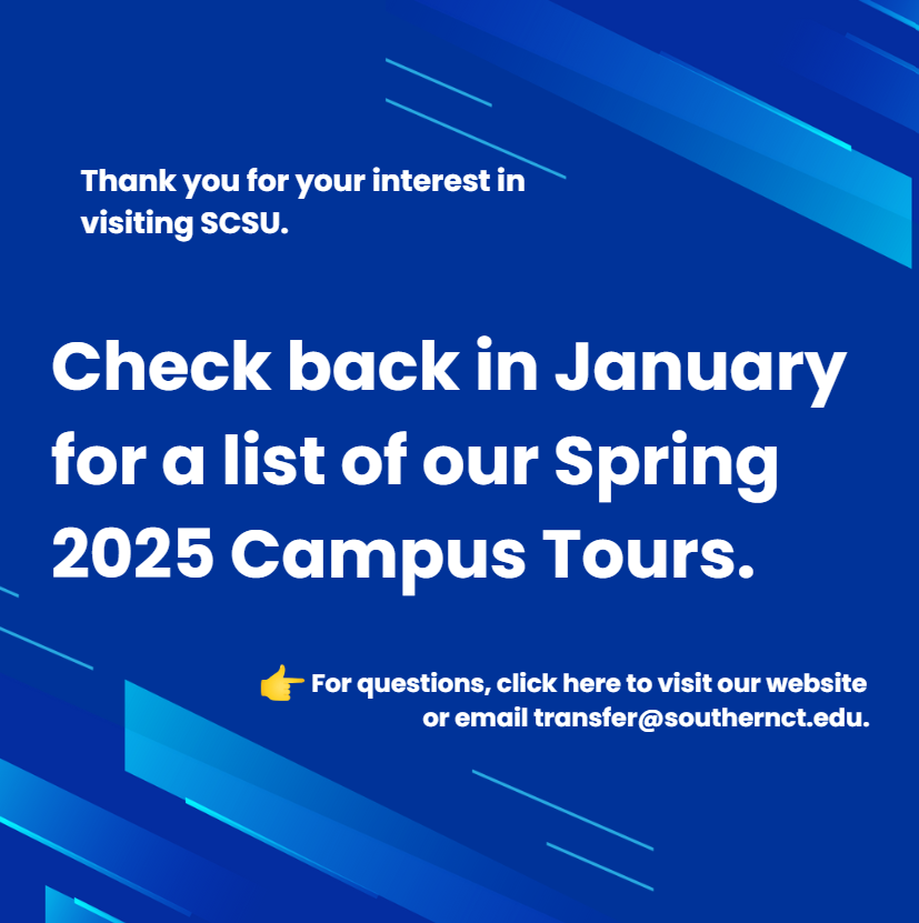 Check Back in January for New Campus Tours